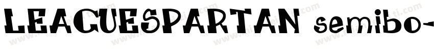 LEAGUESPARTAN semibo字体转换